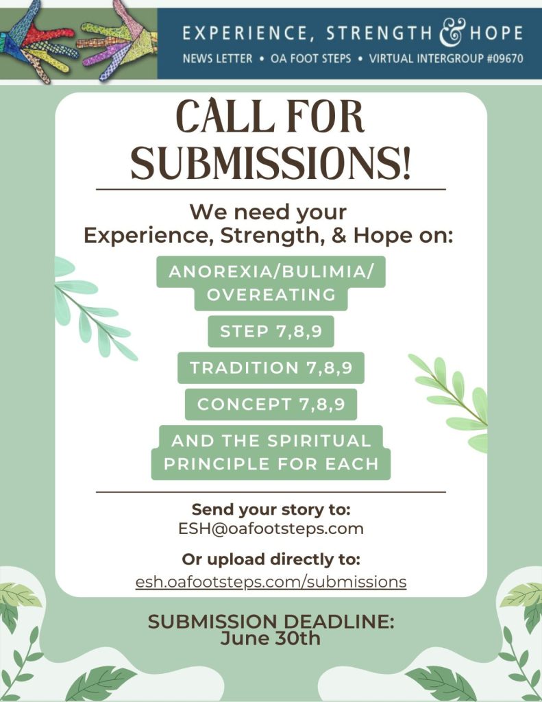 Calling for Submissions