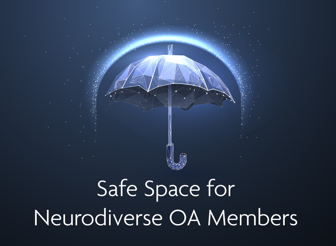 Umbrella with an aura