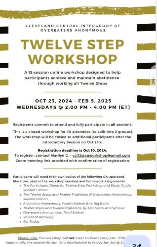 12 Step Workshop