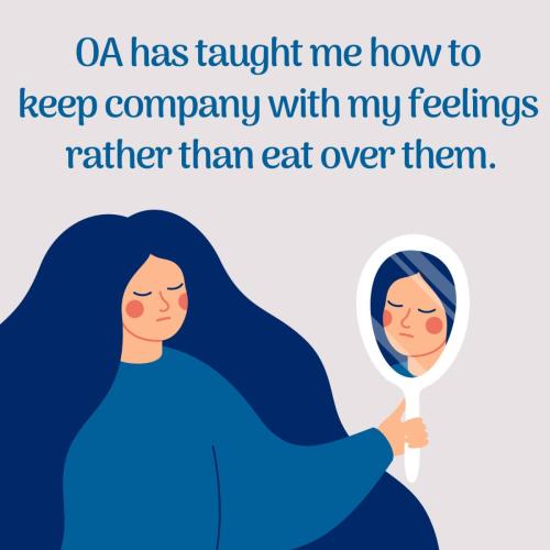 Keep company with my feelings