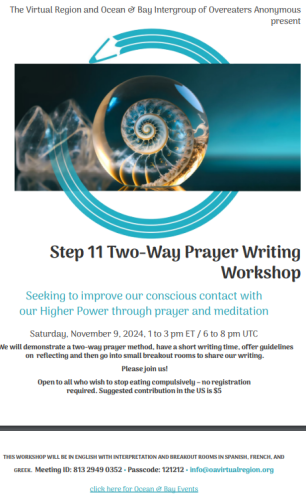 Step 11 Two-Way Prayer Workshop